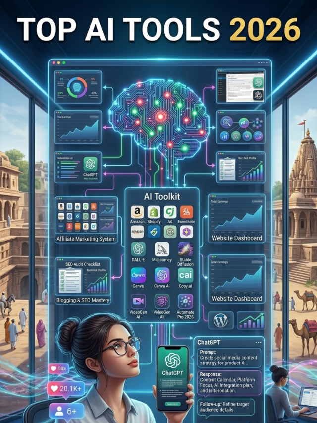Top AI Tools 2026 For Earning & Productivity